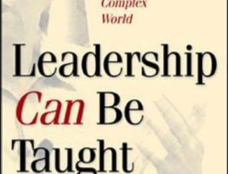 Leadership Can be Taught