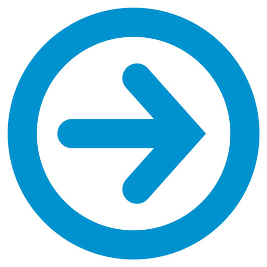 Blue arrow