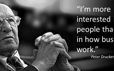 Words of wisdom from Peter Drucker