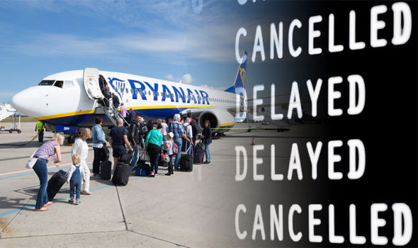 Ryanair cancel flights