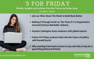 Five for Friday: 15 May 2020