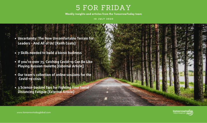 Five for Friday: 10 July 2020