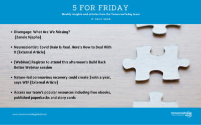 Five for Friday: 17 July 2020