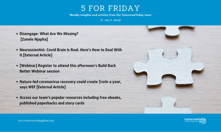 five for friday 17 july