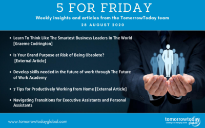 Five for Friday: 28 August