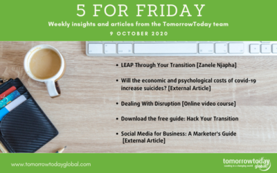 Five for Friday: 9 October