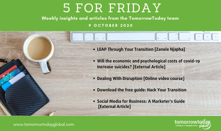 Five for Friday: 9 October