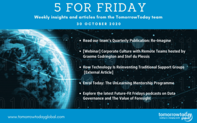 Five for Friday: 30 October