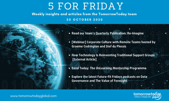 Five for Friday: 30 October