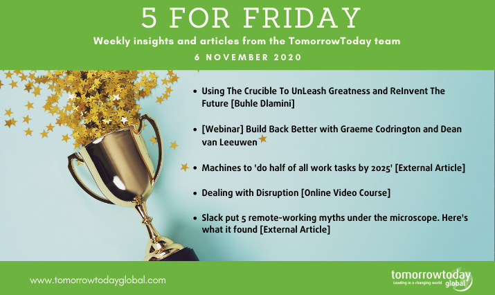 Five for Friday: 6 November