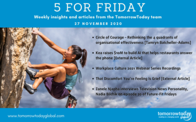 Five for Friday: 27 November