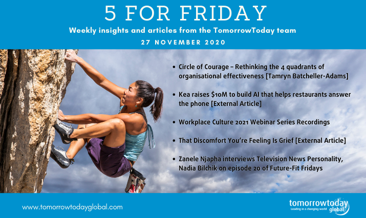Five for Friday: 27 November