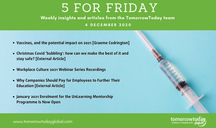 Five for Friday: 4 December