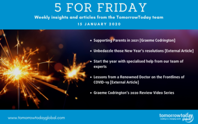 Five for Friday: 15 January