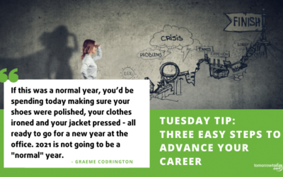 Three easy steps to advance your career