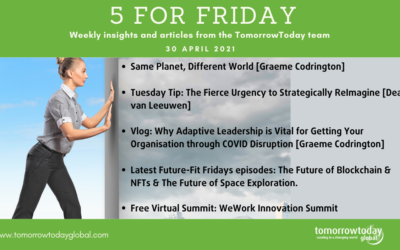 Five for Friday: 30 April 2021