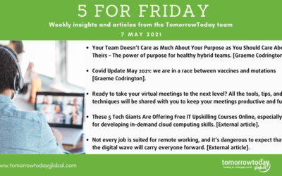 Five for Friday: 7 May