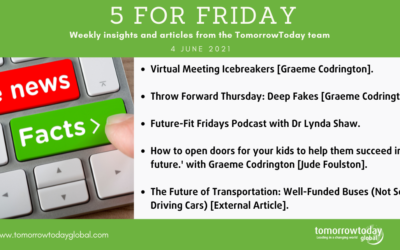 Five for Friday: 4 June 2021