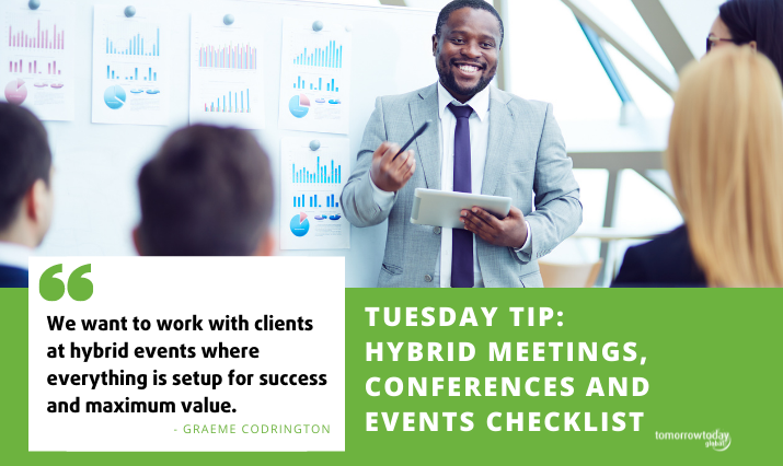 Hybrid Meetings, Conferences and Events Checklist