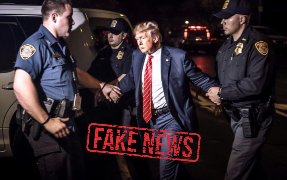 Throw Forward Thursday: Deep Fakes - Donald Trump being arrested!.