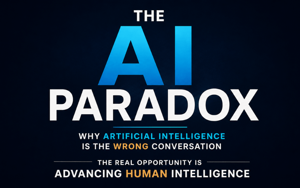 The AI Paradox Why Artificial Intelligence Is the Wrong Conversation